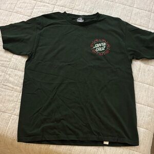 Santa Cruz Skateboards Forest Green Short Sleeve Tee